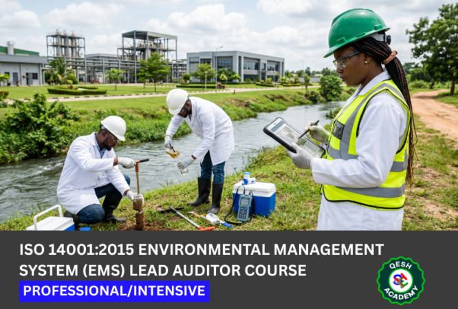 ISO 14001:2015 Environmental Management System (EMS) Lead Auditor Course